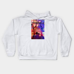 Arcade Machines Kids Hoodie